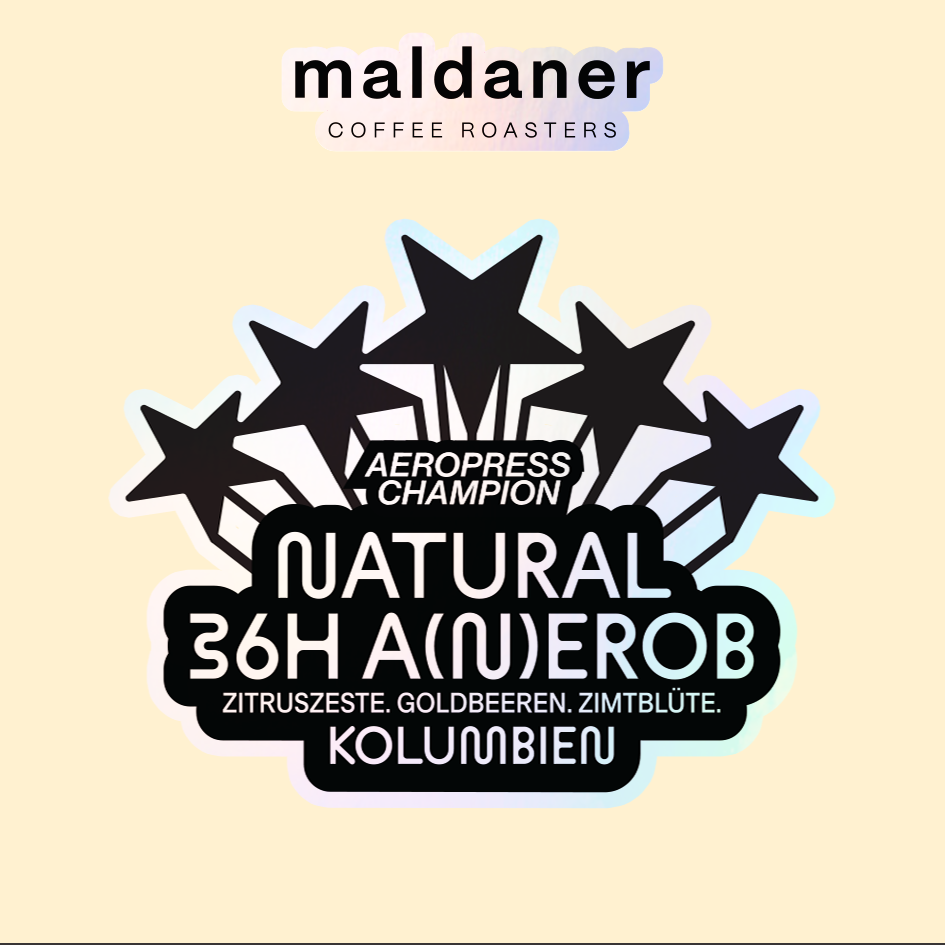 Aeropress Champion I Kolumbien I Natural 36H a(n)erob