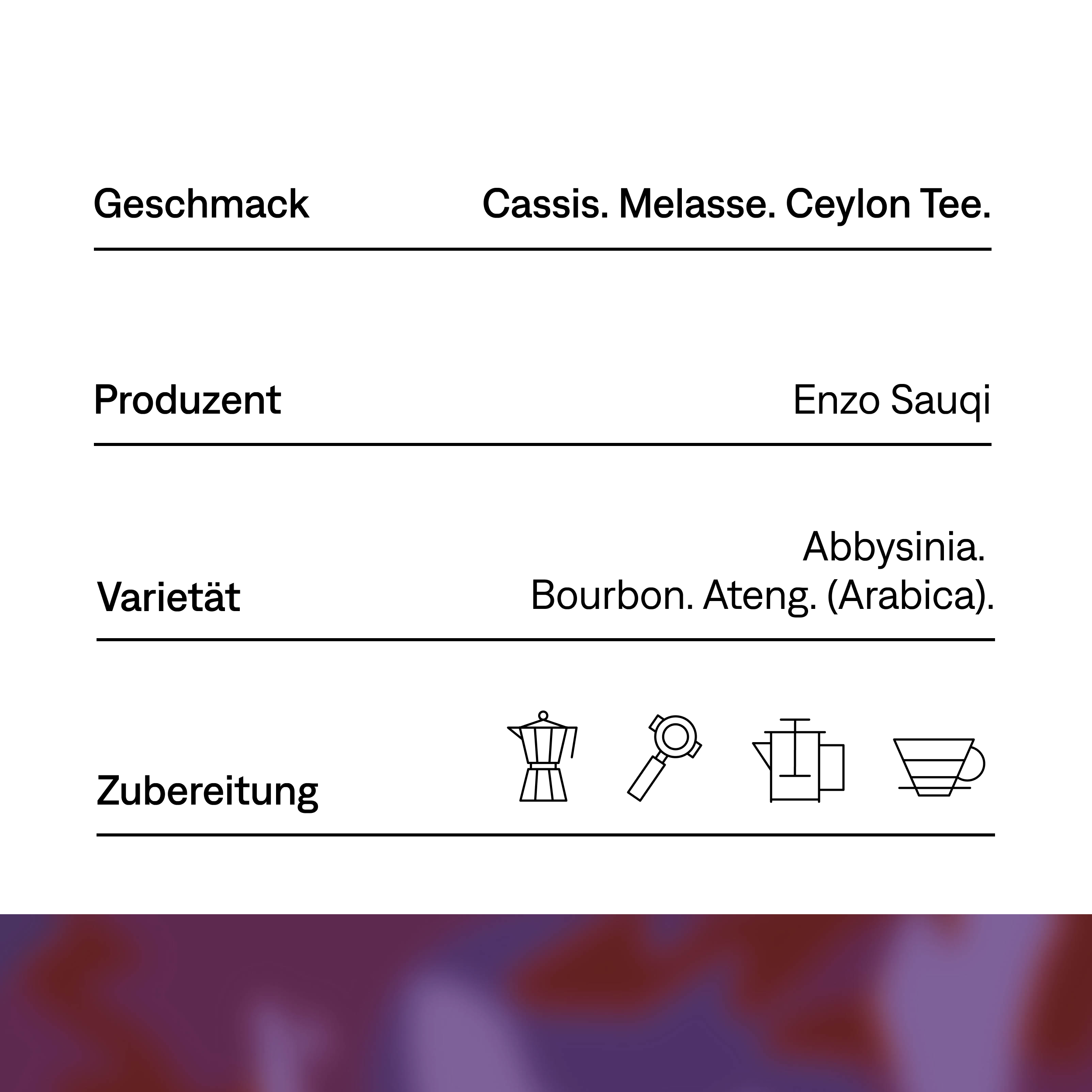 Enzo I Indonesien I natural I Espresso