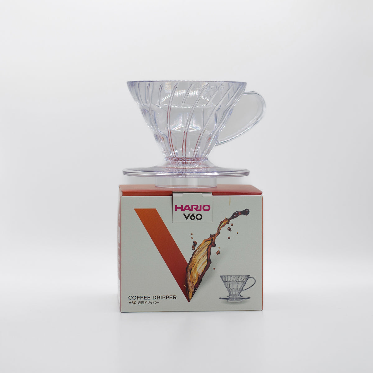 Hario V60 Dripper aus hitzebeständigem Acryl