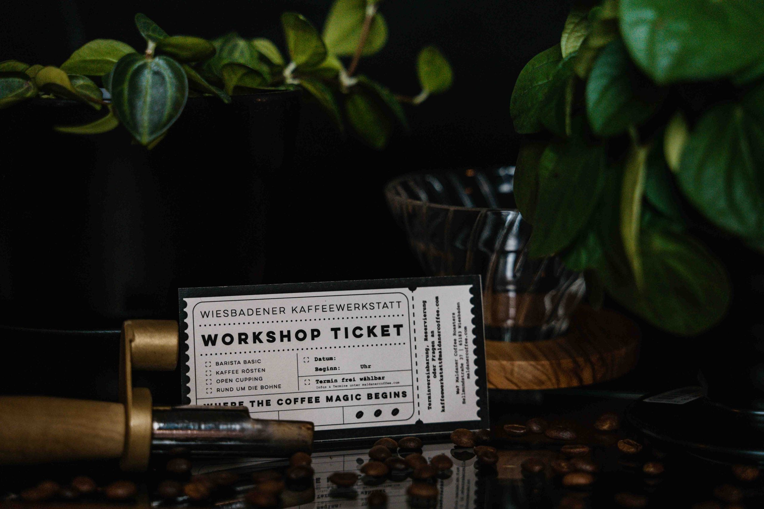 Workshop Tickets