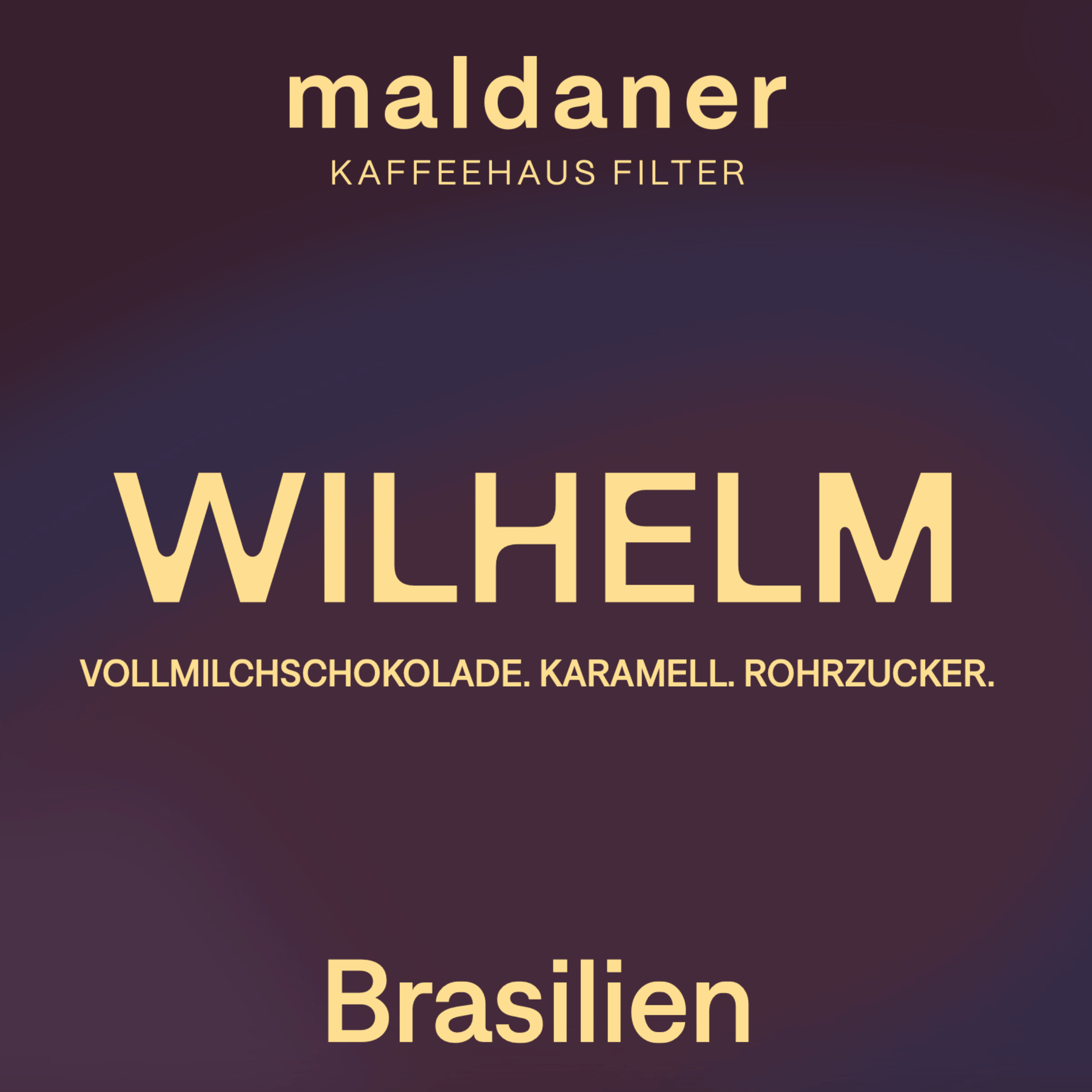 Wilhelm | Brasilien | Hausfilterkaffee