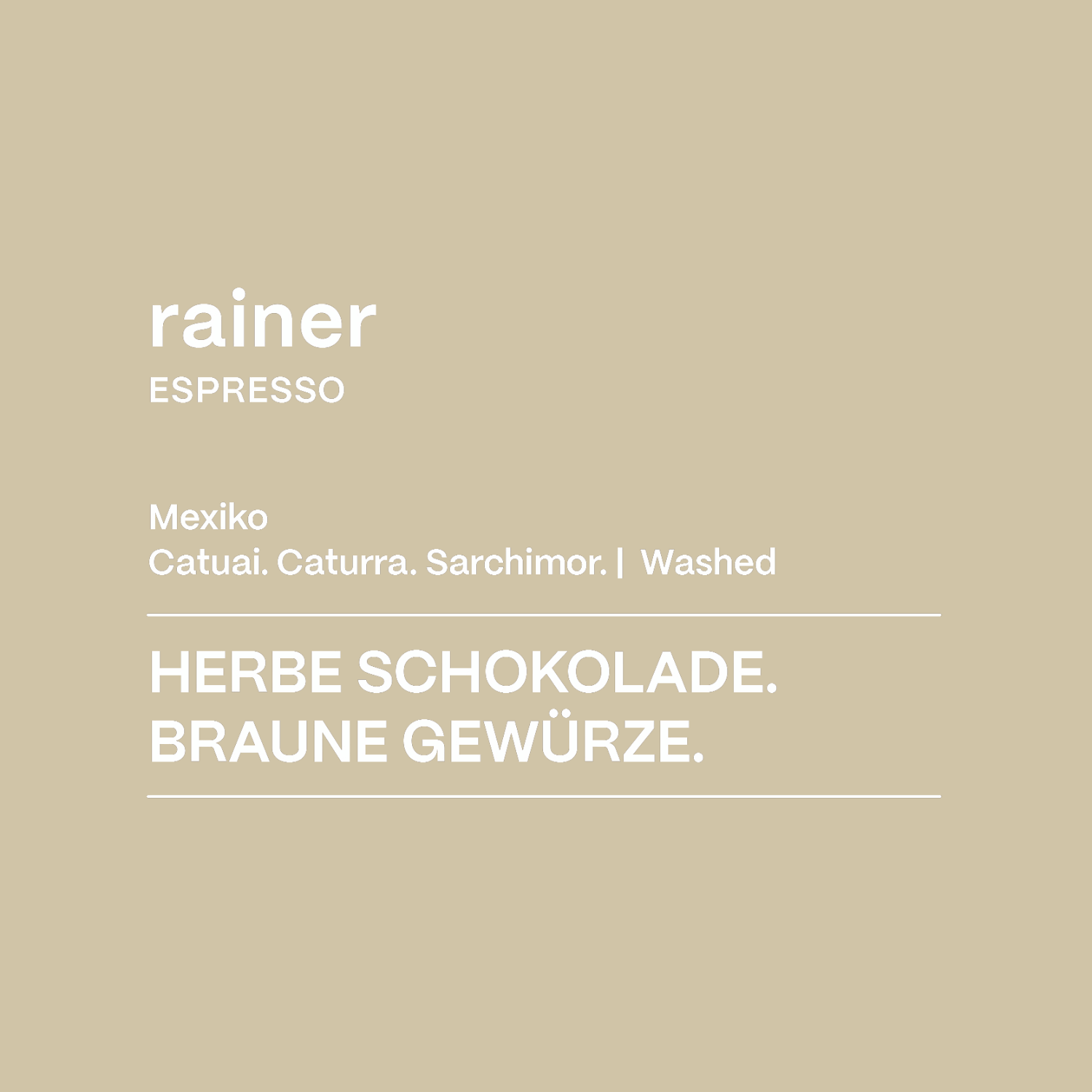 Rainer | Mexiko