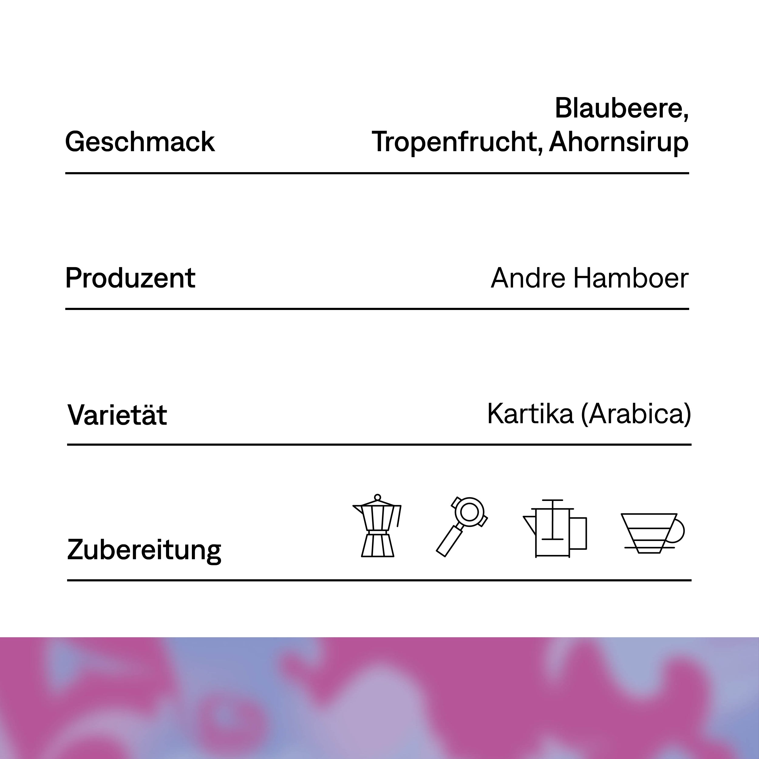 Andre · Indonesien · Anaerobic Natural