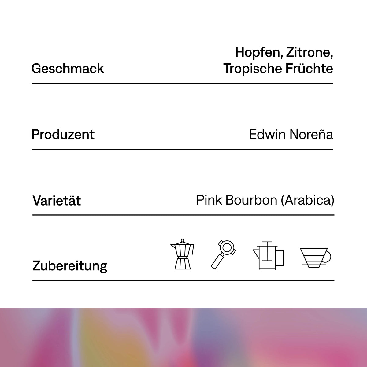 Campo Hermoso · Pink Bourbon · Honey IPA · Kolumbien