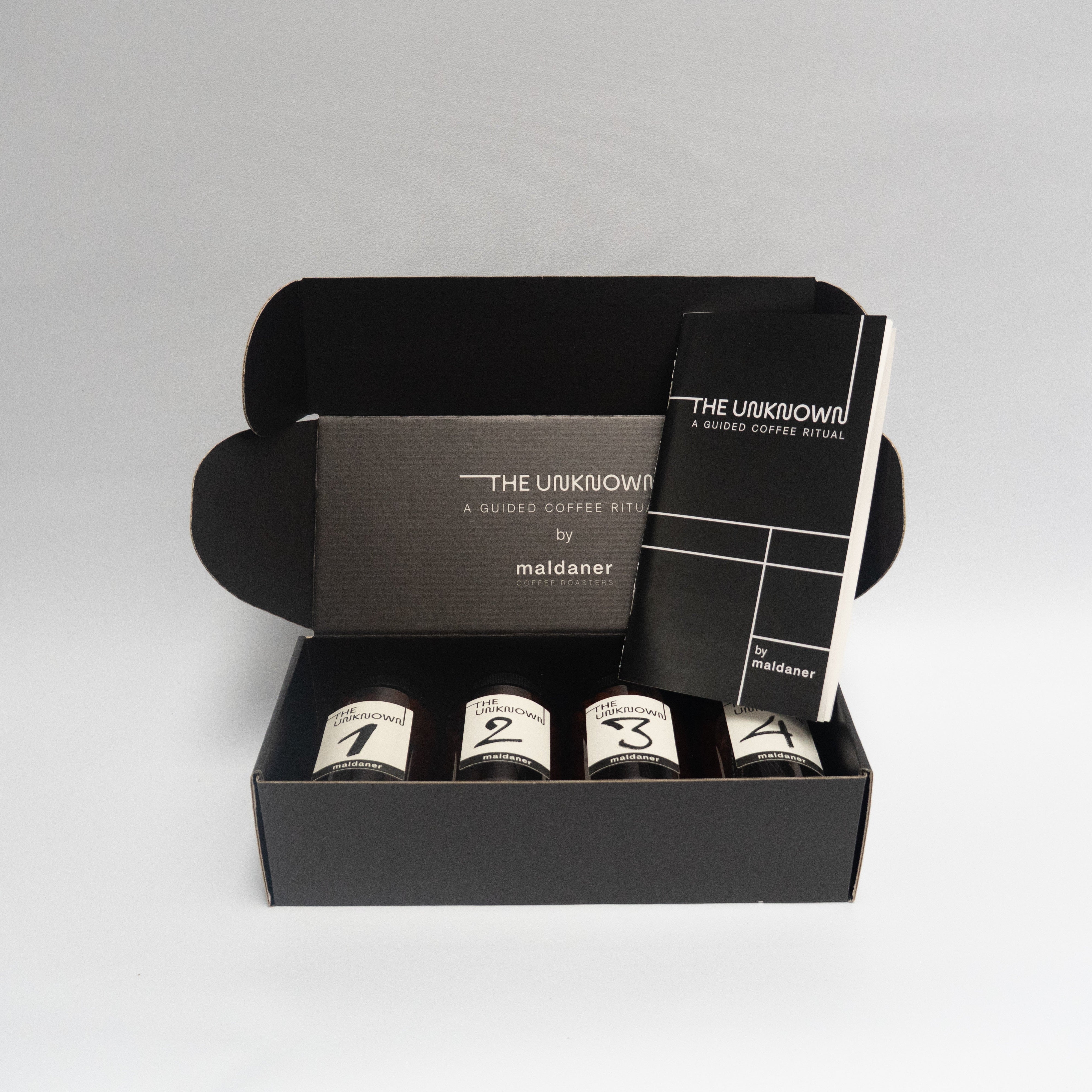 The Unknown - A Guided Coffee Ritual - 4x125g World Class Coffees