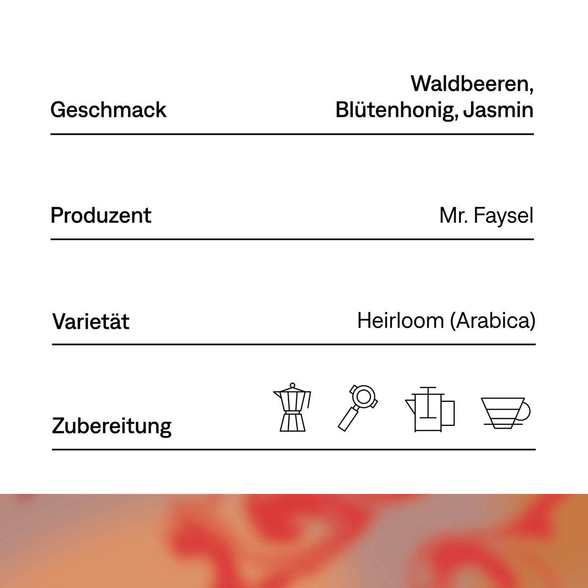 Faysel · Äthiopien · Washed