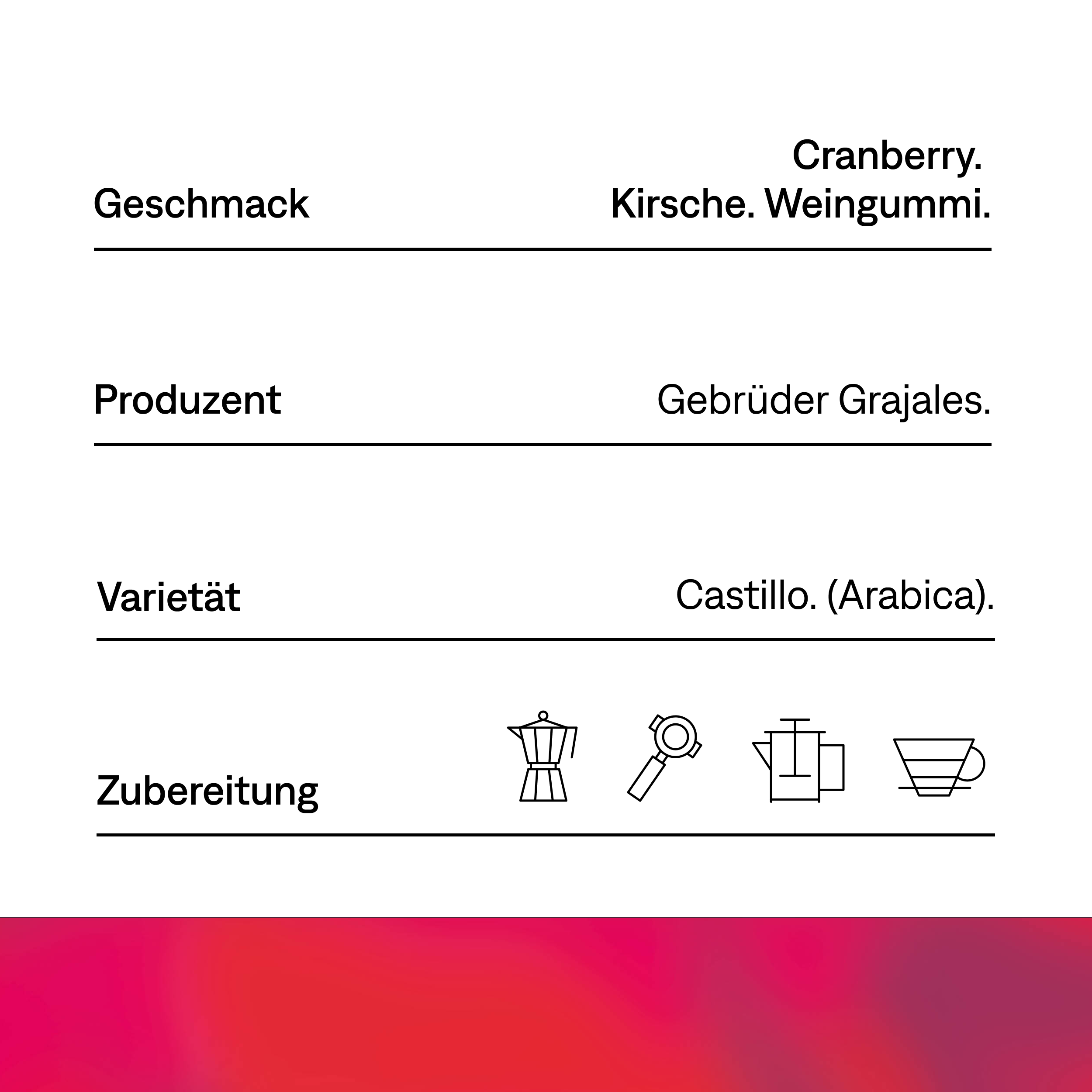 La Cristalina I Kolumbien I Anaerob Natural