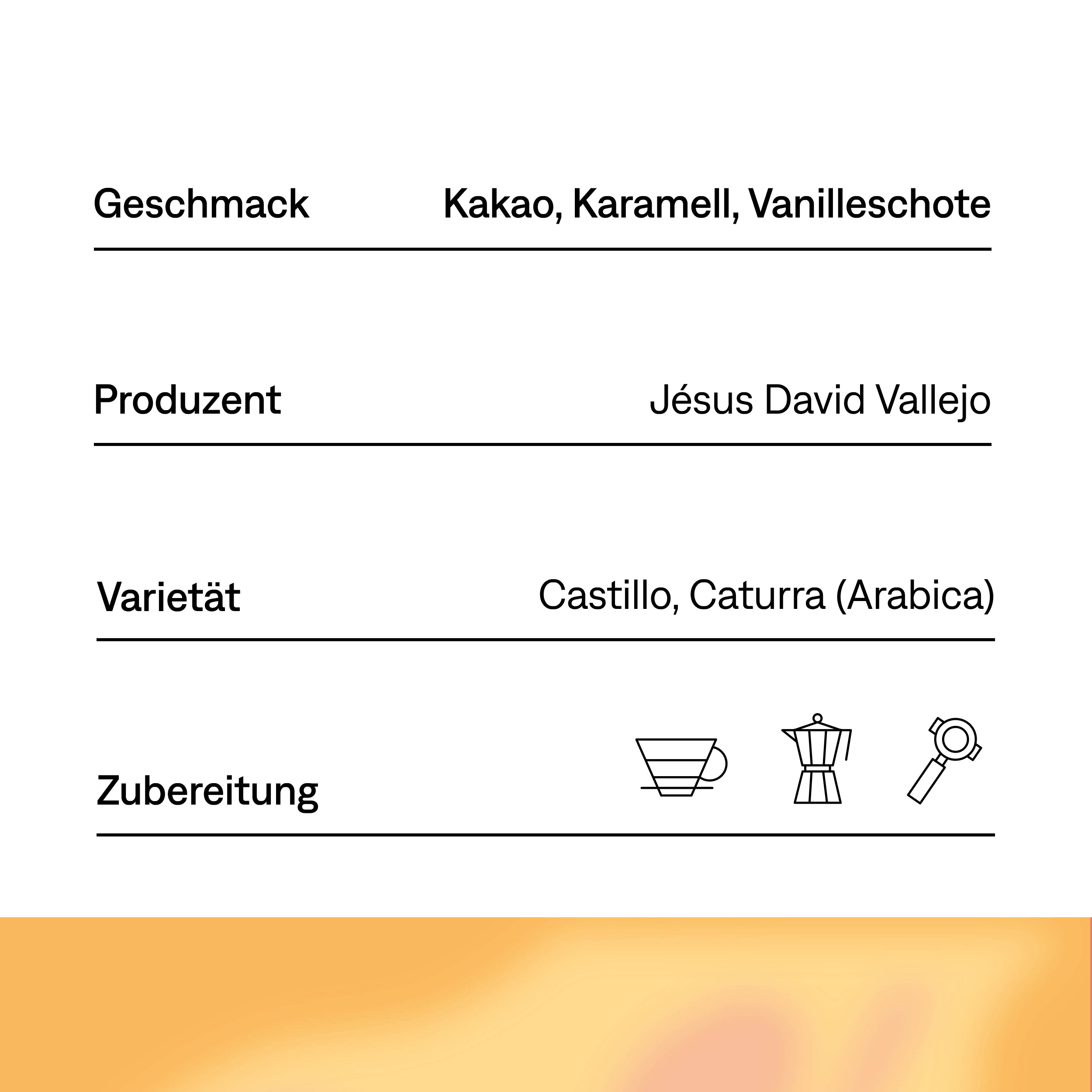 Jésus · Kolumbien · Espresso & Filter