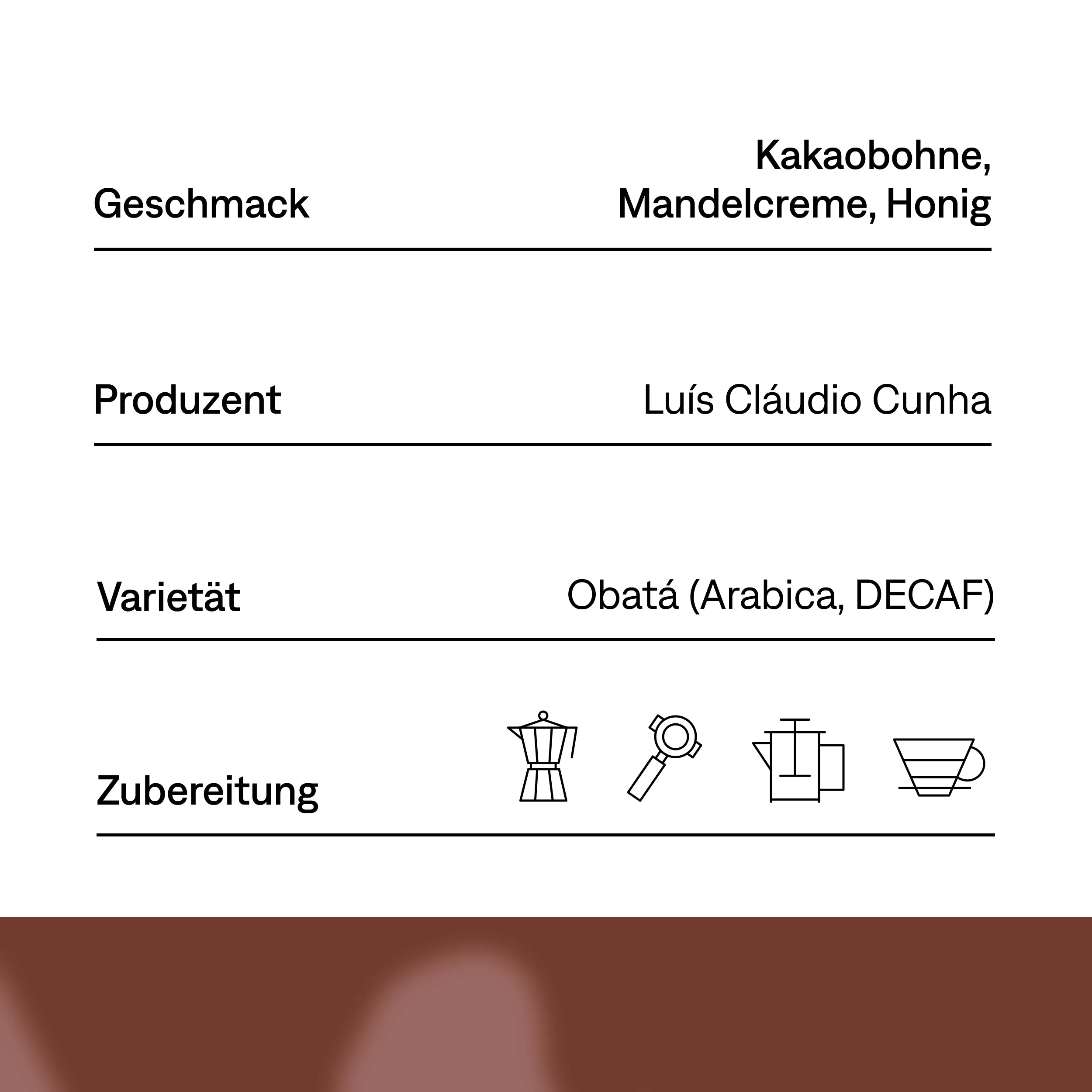 Luís · Brasilien · Entkoffeiniert