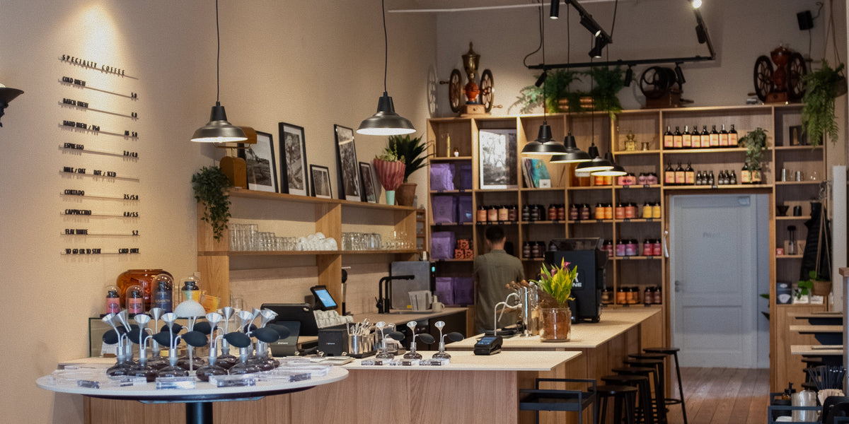 Kaffeefachgeschäft mit Brüh- & Espressobar