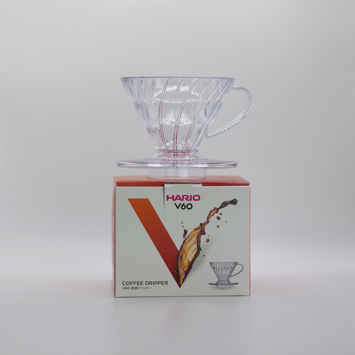 Hario V60 Dripper aus hitzebeständigem Acryl