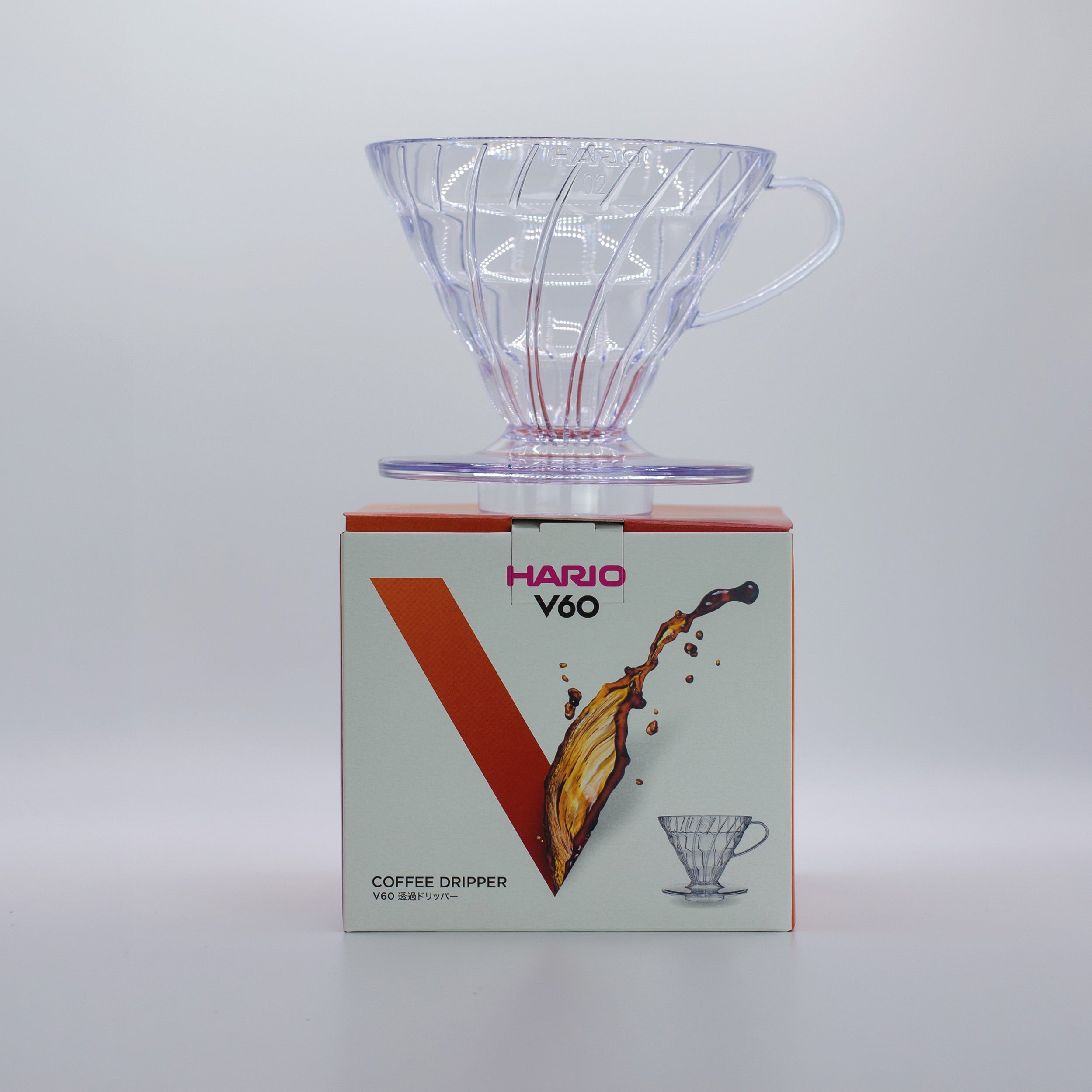 Hario V60 Dripper aus hitzebeständigem Acryl